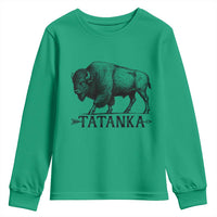Tatanka Lakota Buffalo Bison Native American West Wildlife Youth Sweatshirt