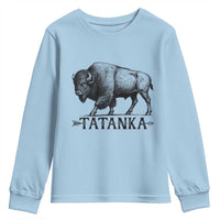 Tatanka Lakota Buffalo Bison Native American West Wildlife Youth Sweatshirt