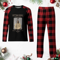 Sitting Bull Lakota Sioux Chief American Indian History Plaid Pajama Set