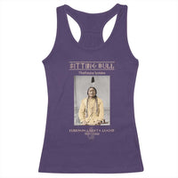Sitting Bull Lakota Sioux Chief American Indian History Racerback Tank Top