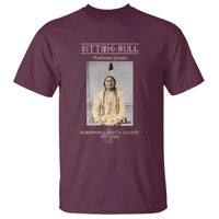 Sitting Bull Lakota Sioux Chief American Indian History T Shirt