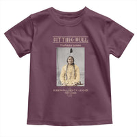 Sitting Bull Lakota Sioux Chief American Indian History Toddler T Shirt
