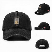 Sitting Bull Lakota Sioux Chief American Indian History Washed Cotton Baseball Cap
