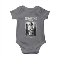 Geronimo Apache Leader American Indian History Baby Onesie