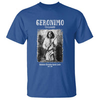 Geronimo Apache Leader American Indian History T Shirt