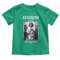 Geronimo Apache Leader American Indian History Toddler T Shirt