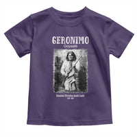 Geronimo Apache Leader American Indian History Toddler T Shirt