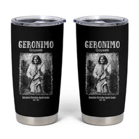 Geronimo Apache Leader American Indian History Tumbler Cup