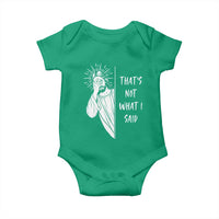 That's Not What I Said Baby Onesie Funny Christian Jesus Sarcastic Quote