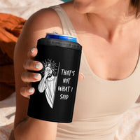 That's Not What I Said 4 in 1 Can Cooler Tumbler Funny Christian Jesus Sarcastic Quote