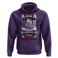 Apache Tribe Native American Indian Pride Hoodie I Was Not Born In America