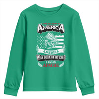 Apache Tribe Native American Indian Pride Youth Sweatshirt I Was Not Born In America
