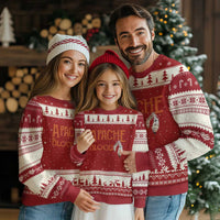 Apache Blood Roots for Proud Native American Peoples Ugly Christmas Sweater