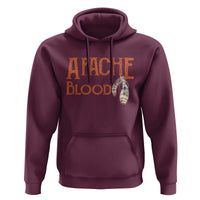 Apache Blood Roots for Proud Native American Peoples Hoodie