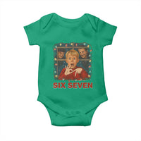 67 Six Seven Christmas Meme Baby Onesie Funny Family Xmas Movie - Wonder Print Shop