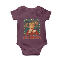 67 Six Seven Christmas Meme Baby Onesie Funny Family Xmas Movie - Wonder Print Shop