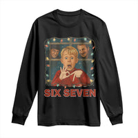 67 Six Seven Christmas Meme Long Sleeve Shirt Funny Family Xmas Movie - Wonder Print Shop