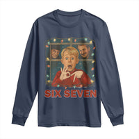 67 Six Seven Christmas Meme Long Sleeve Shirt Funny Family Xmas Movie - Wonder Print Shop