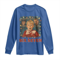 67 Six Seven Christmas Meme Long Sleeve Shirt Funny Family Xmas Movie - Wonder Print Shop