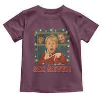 67 Six Seven Christmas Meme Toddler T Shirt Funny Family Xmas Movie - Wonder Print Shop