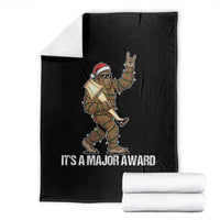 Leg Lamp Christmas Throw Blanket Funny Bigfoot Fra Gee Leh Xmas - Wonder Print Shop