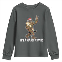 Leg Lamp Christmas Youth Sweatshirt Funny Bigfoot Fra Gee Leh Xmas - Wonder Print Shop