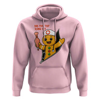 Funny ICU Nurse Christmas Hoodie Gingerbread Did You Try Icing It - Wonder Print Shop