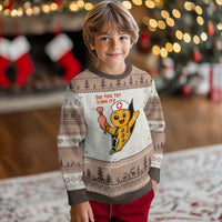 Funny ICU Nurse Xmas Ugly Christmas Sweater Gingerbread Did You Try Icing It - Wonder Print Shop