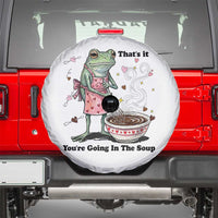 Funny Frog Valentine Meme Spare Tire Cover That Is It You Are Going In The Soup