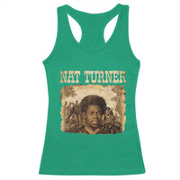 Nat Turner Racerback Tank Top Black History African American