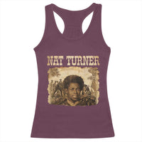 Nat Turner Racerback Tank Top Black History African American