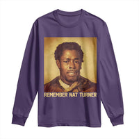 Nat Turner Long Sleeve Shirt Black History Month