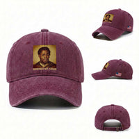 Nat Turner Washed Cotton Baseball Cap Black History Month