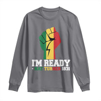 Nat Turner Quote Long Sleeve Shirt Black History African American