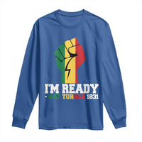 Nat Turner Quote Long Sleeve Shirt Black History African American