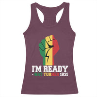 Nat Turner Quote Racerback Tank Top Black History African American