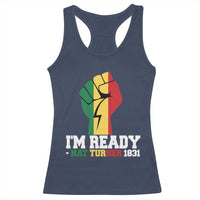 Nat Turner Quote Racerback Tank Top Black History African American