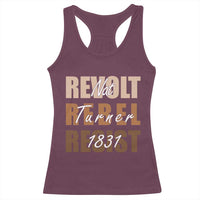 Nat Turner Quote Racerback Tank Top Black History Month