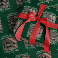 Tun Tavern 250th Anniversary Wrapping Paper Roll Patriotic Veteran Military Gift American Flag - Wonder Print Shop