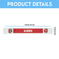 Tunisia World Football 2026 Soccer Scarf Legacy Never Dies