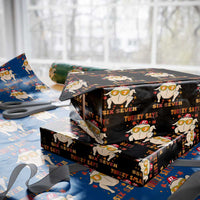 Turkey Says Six Seven Wrapping Paper Roll Funny Thanksgiving Meme Gift - Wonder Print Shop