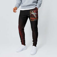 Tuskegee Airmen 332nd Spit Fire Jogger Pants On The Blue Sky - Wonder Print Shop