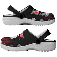 Tuskegee Airmen Red Tails Clogs Shoes 332nd Fighter Group WWII Tribute Black Style - Wonder Print Shop