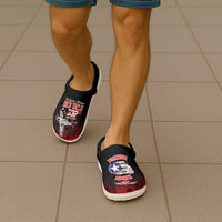 Tuskegee Airmen Red Tails Clogs Shoes 332nd Fighter Group WWII Tribute Black Style - Wonder Print Shop