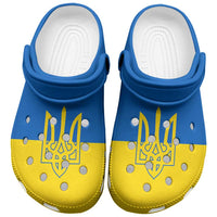 Ukraine Clogs Shoes Flag Color Inspiration - Wonder Print Shop