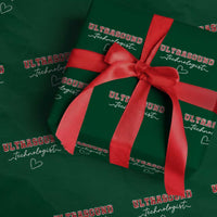 Ultrasound Tech Christmas Wrapping Paper Roll Technologist Gift Sonographer Sonography Student - Wonder Print Shop