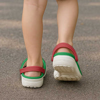 Umbria Italy Clogs Shoes Flag Color Inspiration - Wonder Print Shop