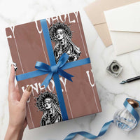 Unholy Nun Wrapping Paper Roll Funny Horror Unholy Nun Satan Baphomet Gothic
