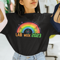 Medical Lab Tech T Shirt Lab Week 2023 Medical Laboratory Science Lab Rainbow - Wonder Print Shop