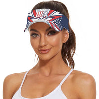 United States 2026 Football Sun Visor Cap USA One Nation One Team